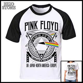 Camiseta Pink Floyd Banda de Rock Unissex, Blusa Pink Floyd Branco e Preto, Camisa Pink Floyd