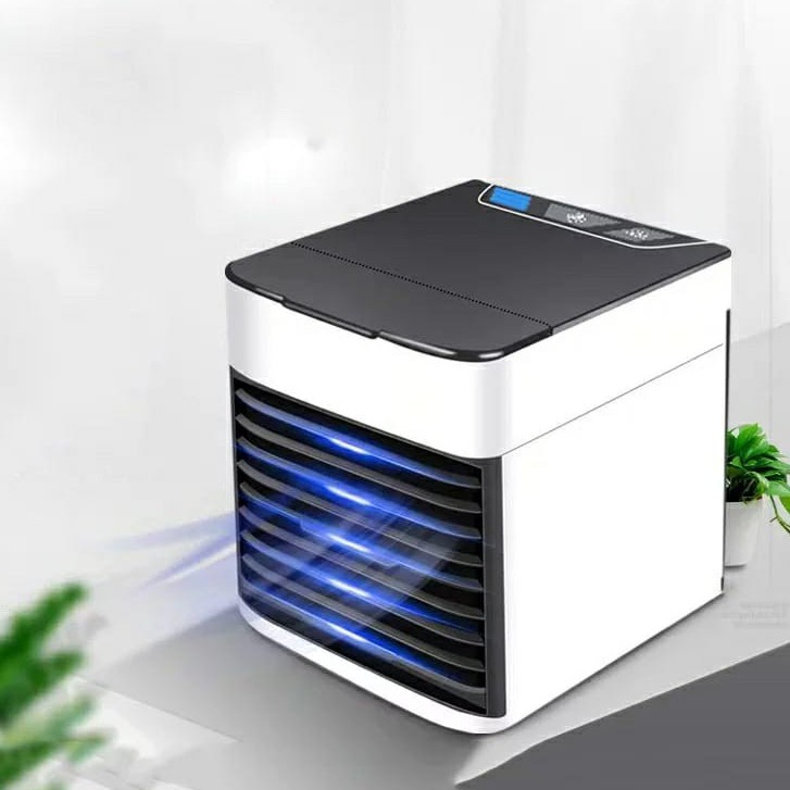 Mini Ar Condicionado Portátil Arctic Air Cooler Umidificador Climatizador Luz Led