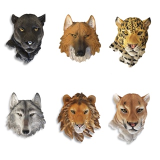 Escultura Em Resina Fauna Brasileira Lobo Guará Cinza Leão Onça Pintada Vários Modelos Realista em Oferta na Shopee