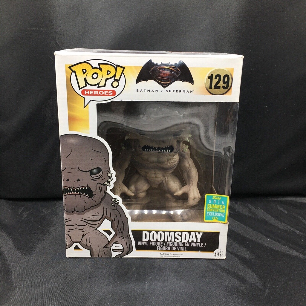 Funko Pop! DC Batman v. Superman DOOMSDAY 6" Figure #129 2016 SDCC