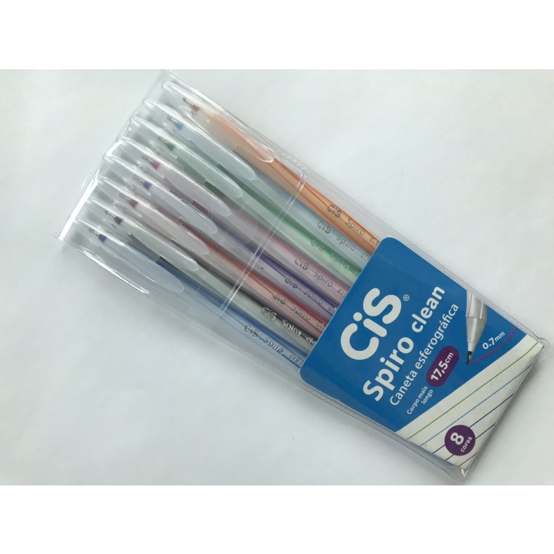 kit canetas Cis Spiro Clean | Shopee Brasil
