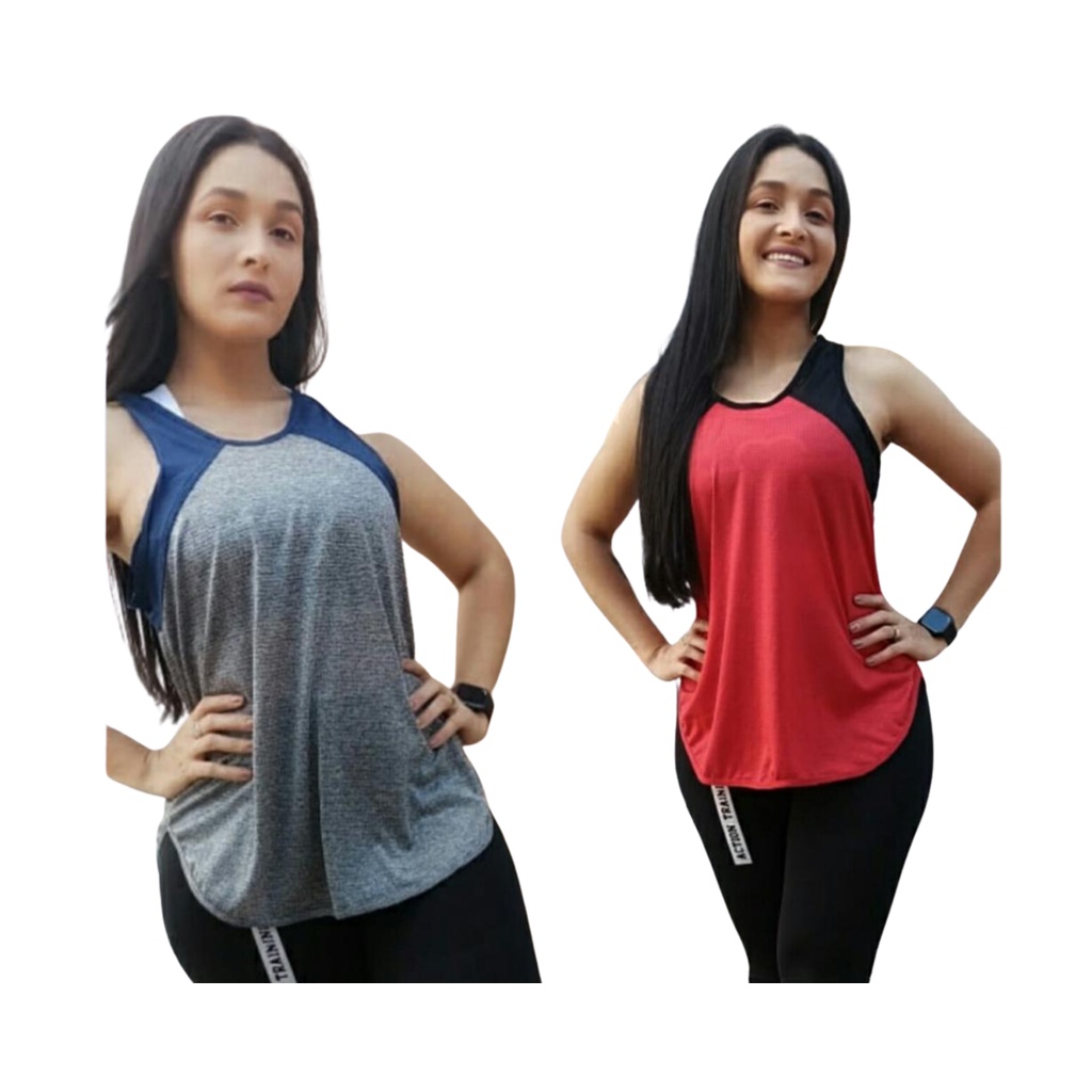 Regata Dry Fit Feminina Confortável Treino | Academia Praia  tecido confortável e leve