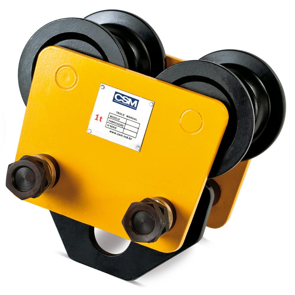 Carro Trole Manual 1,0 Ton T1000 Para Talhas De 1,0 Ton Csm