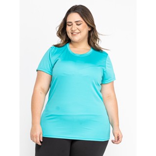 Camiseta Dry Fit Feminina Plus Size (Tamanhos Especiais) | Treino | Academia | Roupas Femininas