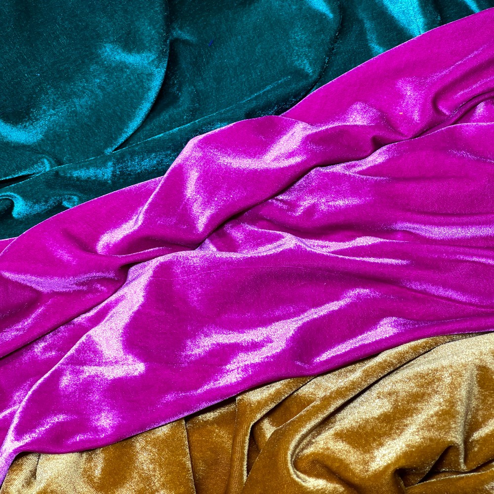 Tecido Veludo Molhado Liso 1,0 x 1,60