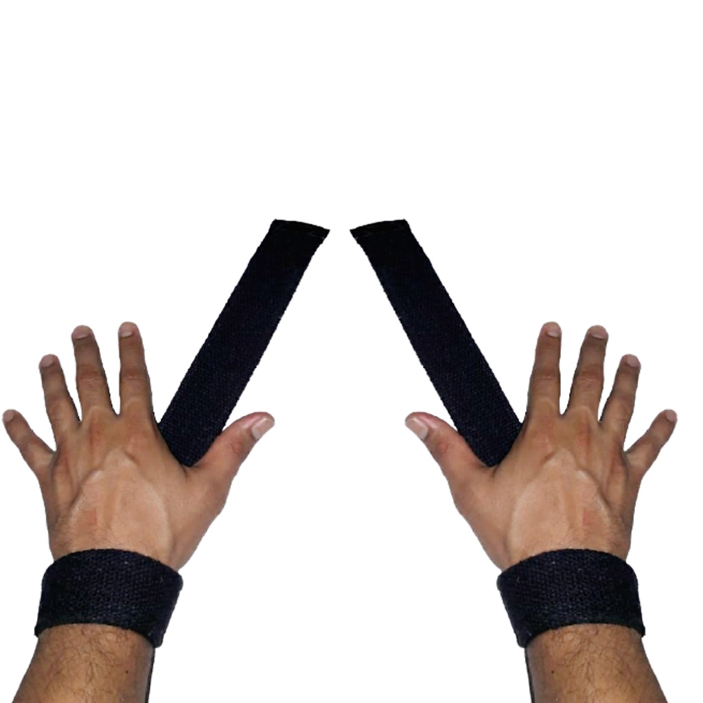 Par de luvas strap fitness musculação crossfit