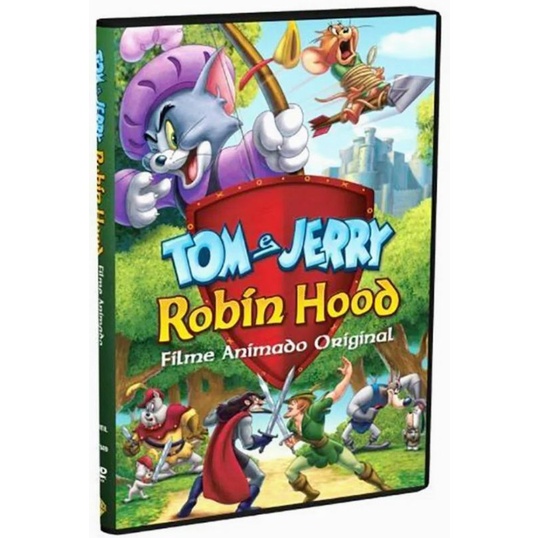 Dvd Tom e Jerry - Robin Hood - Lacrado e Original.