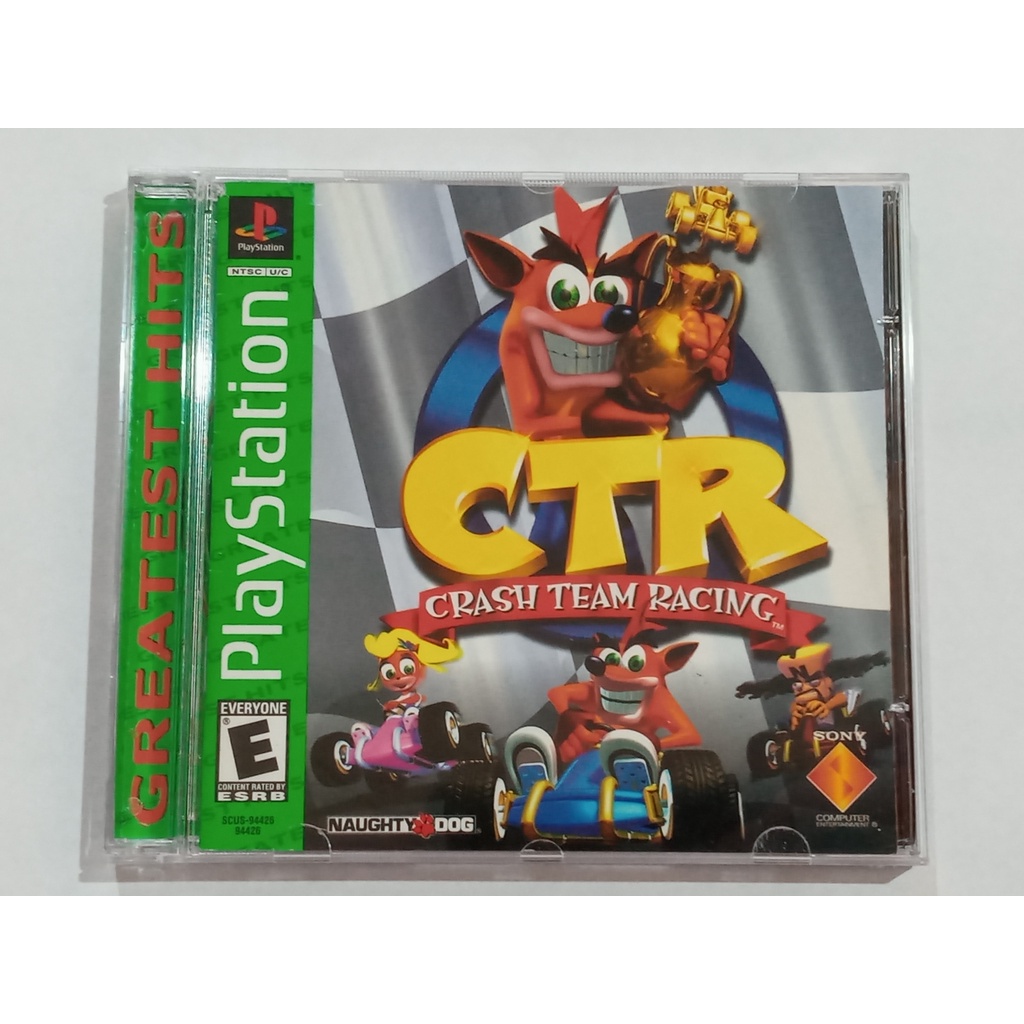 Crash Team Racing CTR p/ Playstation 1 PS1 Original