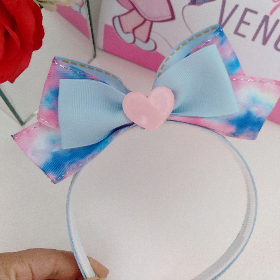 Tiara de cabelo infantil/arco tie dye Shopee Brasil