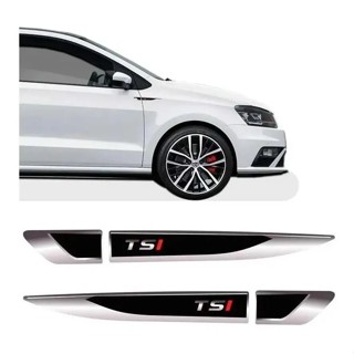 Par Adesivo Resinado Lateral Paralama Modelo TSI Fox Up Jetta Golf