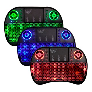 Mini Teclado Led Controle Bluetooth Para Tv Box Smart