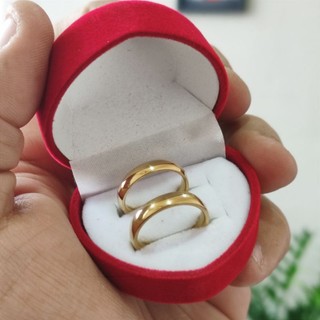 Par de Aliança de Casamento Ouro 24k Tradicional 4mm Banho de 10 milésimos Noivado Original.v