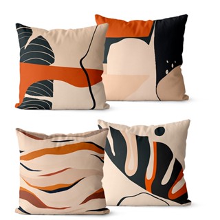 Kit 4 Capas De Almofadas Decorativas 45x45 - Terroso Elegante