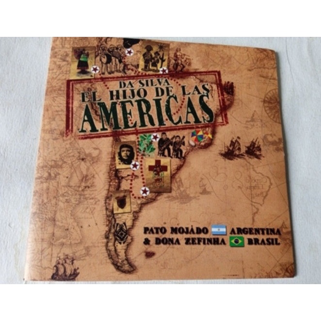 Cd split pato mojado / dona zefinha - da silva el hijo de las americas perfeito estado mídia e capa