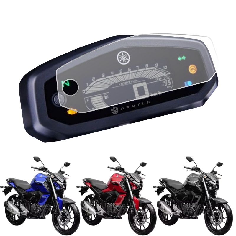 Película Protetora ANTI REFLEXO Painel Nova Yamaha Fz15 2023