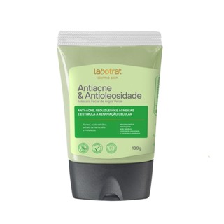Máscara Facial Antiacne e Antioleosidade c/ Argila Verde 130g Labotrat em Oferta na Shopee
