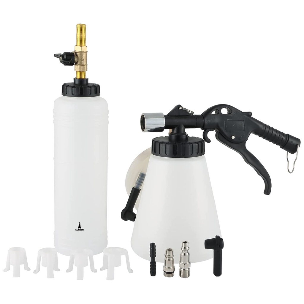 Kit Sangrador Pneumático de Fluido de Freio e Direção Hidráulica Lorben 0,75 Litros