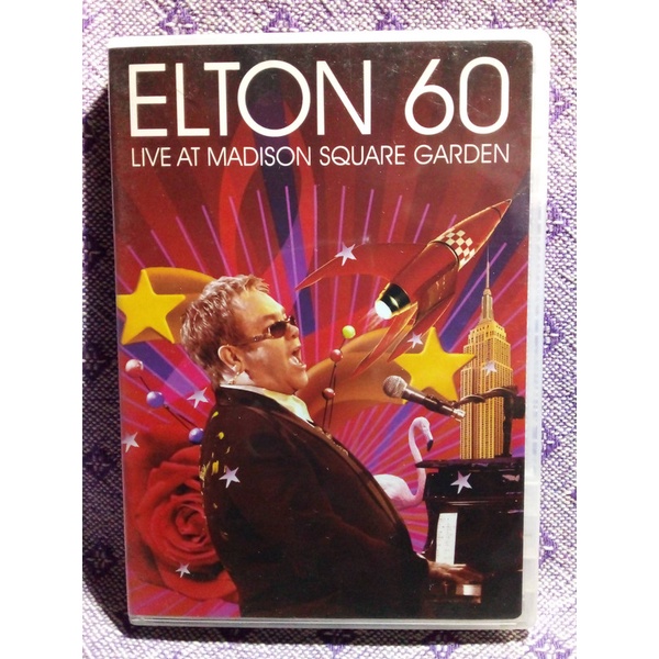 Dvd Duplo Elton John - Elton 60: Live At Madison Square Garden - Importado - Ag25