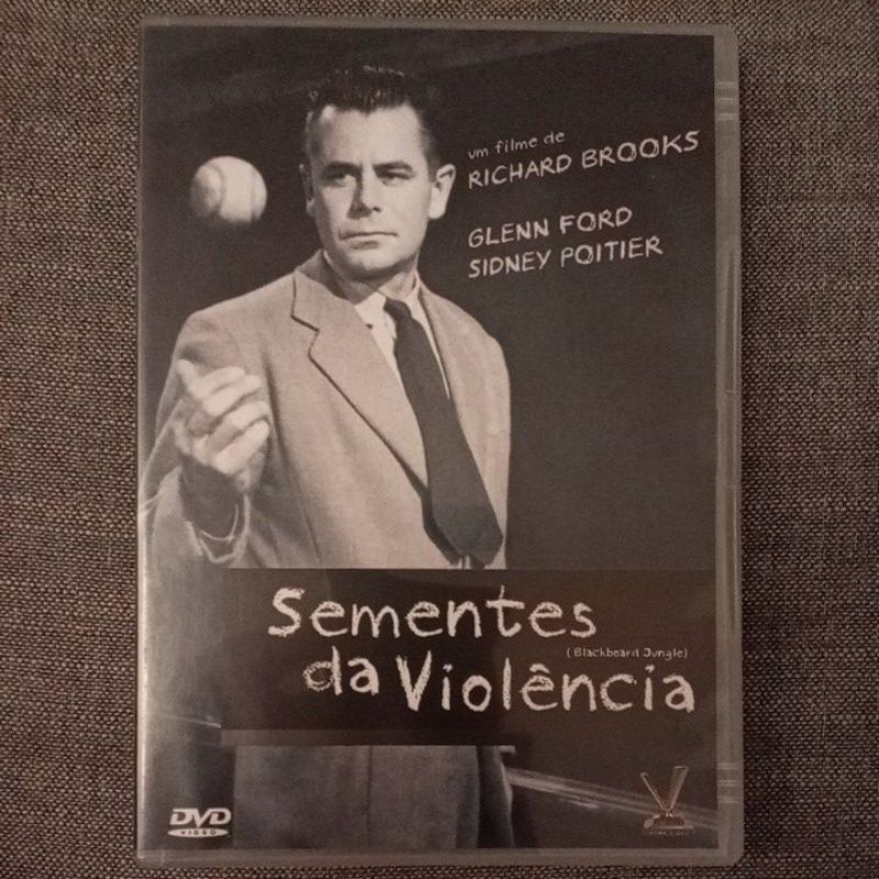 Dvd Sementes da Violência - Richard Brooks - versátil