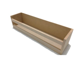 Porta livro prateleira revisteiro porta tempero decoração parede 1 unidade 30x10x10cm mdf cru em Oferta na Shopee