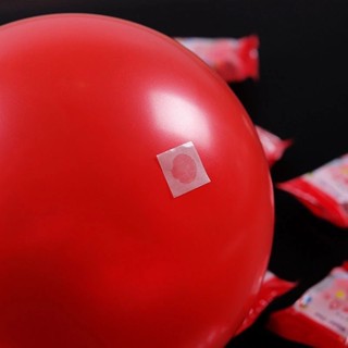 Fita Com 100 Pontos Gota Cola Adesivo Para Bexiga Balão Festa Decoração