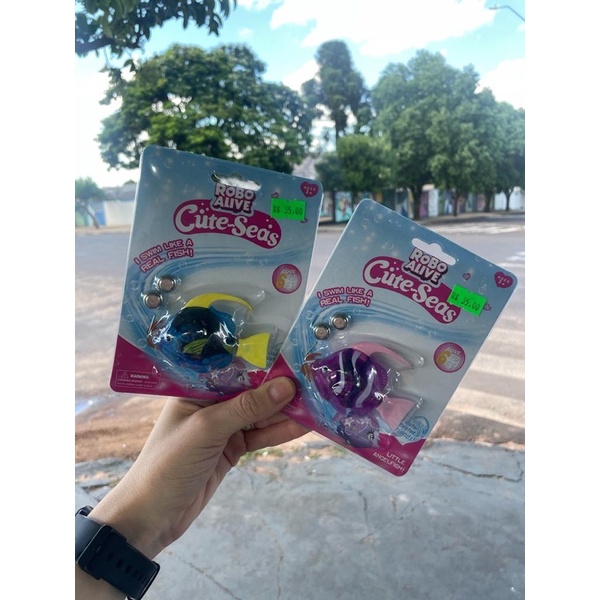 Peixe robô Peixe alive Nada de verdade