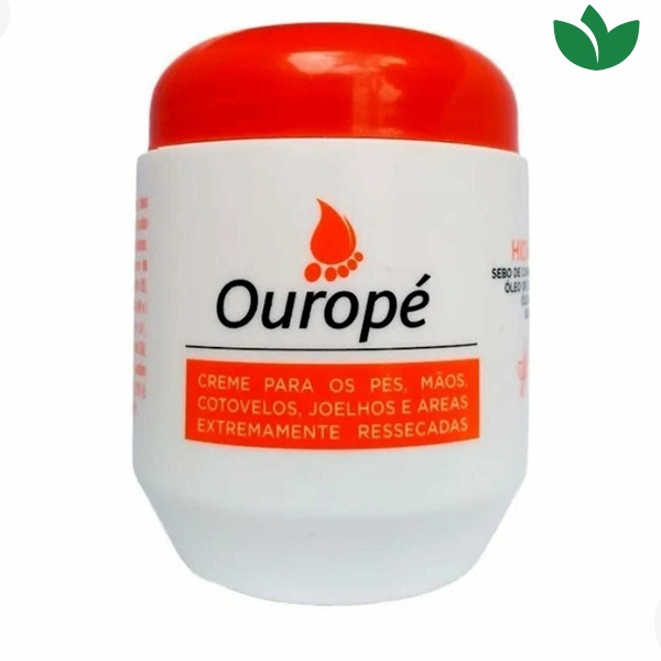 Creme Hidratante para Pele Ressecada OUROPÉ 240g