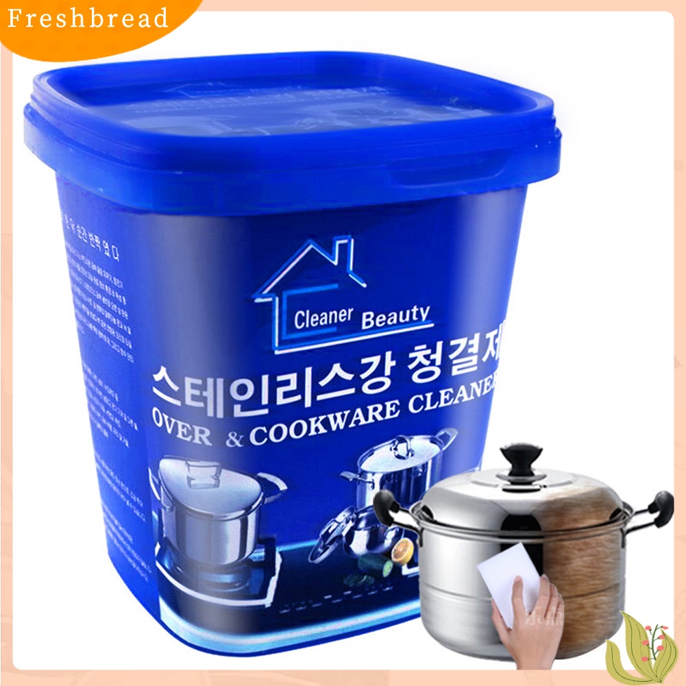 Oven Cookware Cleaner Stainless Steel Cleaning Paste Remove Stains Multi-Purpose Cleaner