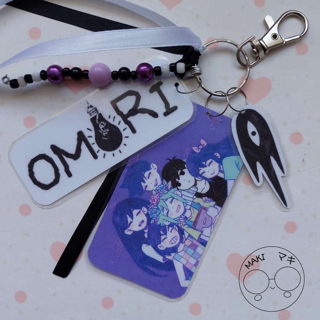 Chaveiro Plastificado Omori - Game / Jogo