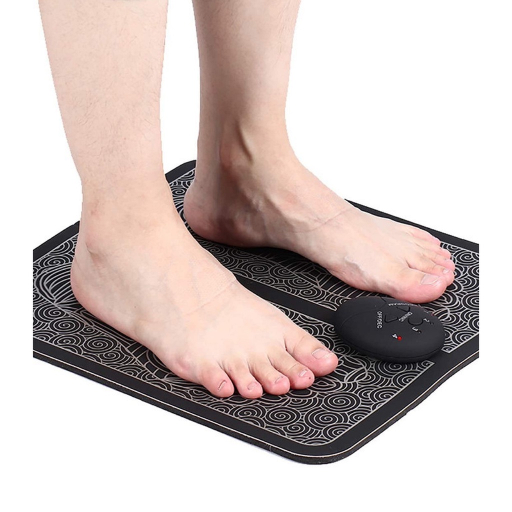 Tapete Massageador De Pé E Perna Elétrico Ems