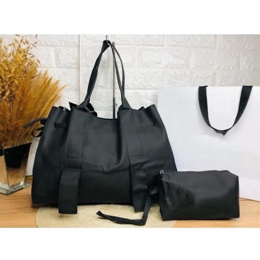 Kit Header Bolsa De Praia Feminina Bolsa Grande + Necessaire Oferta