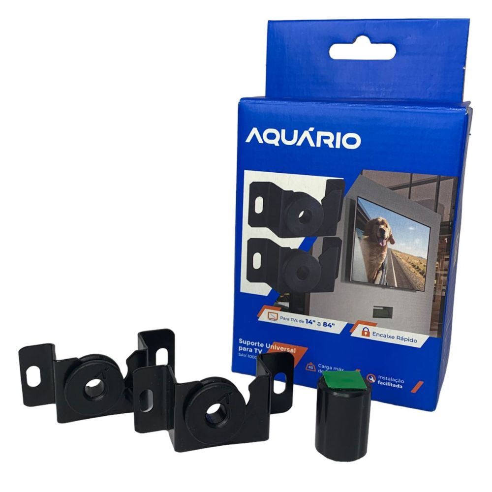 Suporte De Tv Universal Fixo Para Todas As Tv De 14 A 105¨ Preto