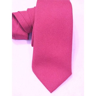 Gravata rosa pink fosca semi slim