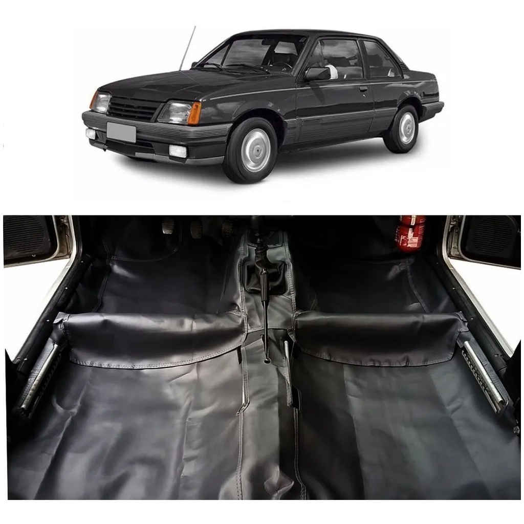 Tapete Verniz Assoalho Preto Fosco Gm Monza 1987 1988 1989