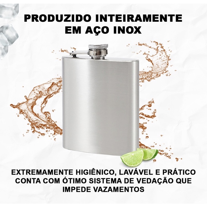 CANTIL DE AÇO INOX DE BOLSO Ref. SX70