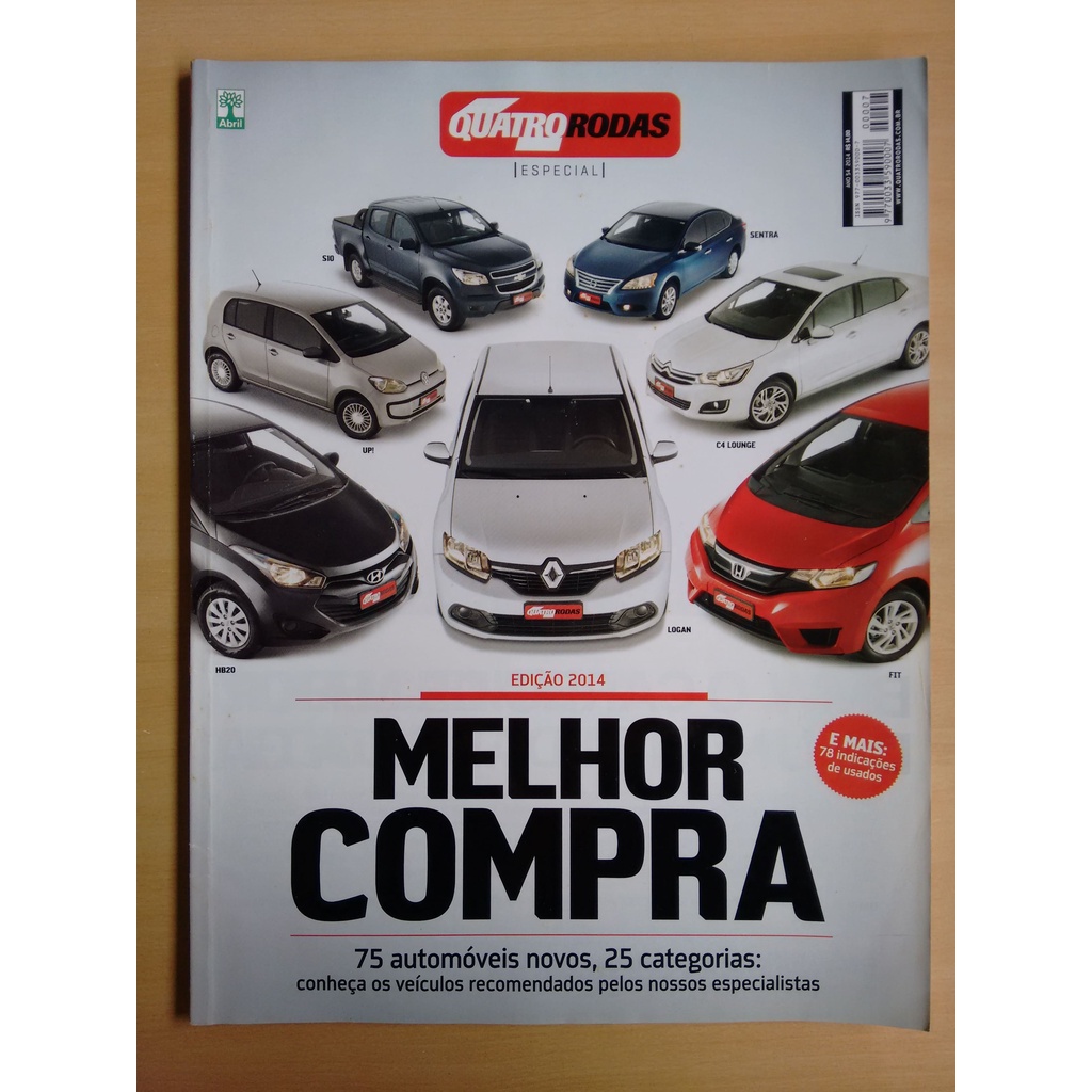 Revista Quatro Rodas 7 Melhor Compra 2014 Mercedes 435w