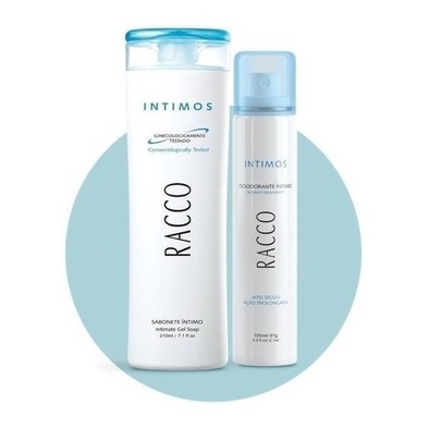 Kit Feminino Sabonete Intimo + Desodorante Intimo Racco em Oferta na Shopee