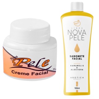 Kit Nova Pele Creme Clareador+Sabonete Liquido