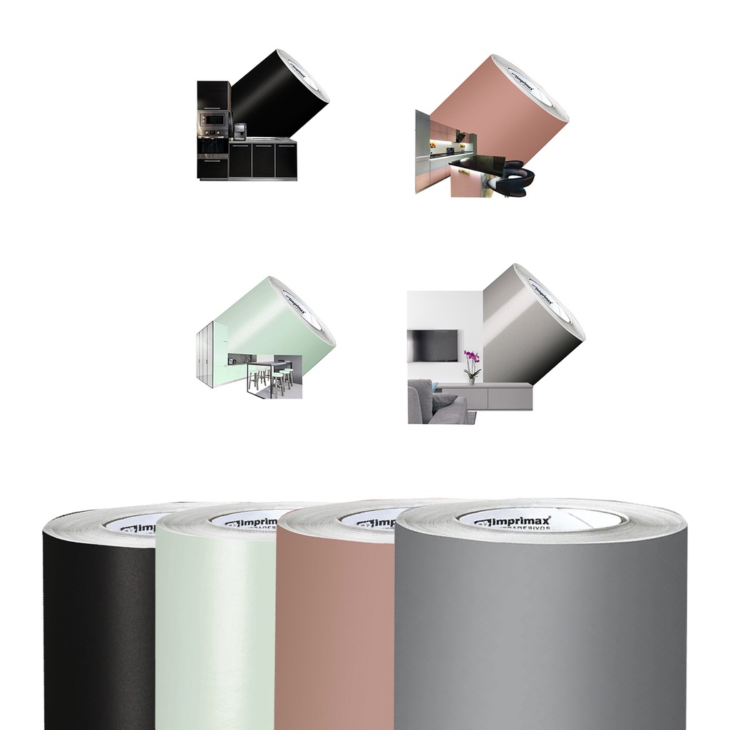 Adesivo Vinil Fosco A Prova D'água Envelopamento para Geladeira, móveis, sala, papel de parede.