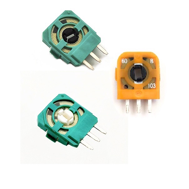 2 Sensores  potenciômetro para o analógico 3D original Alps do controle PS4 , Xbox One, Xbox Séries e PS5 em Oferta na Shopee