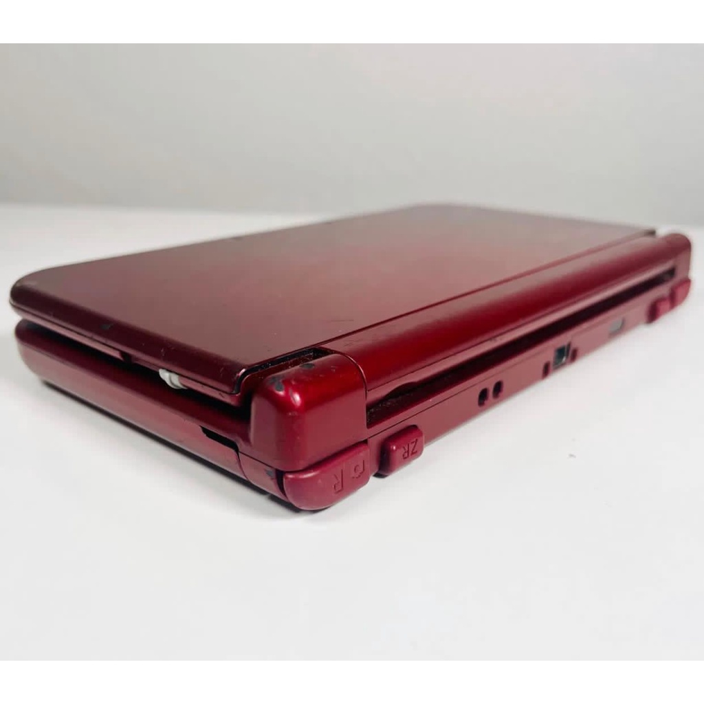 New Nintendo 3DS XL Metallic Red Console with Charger