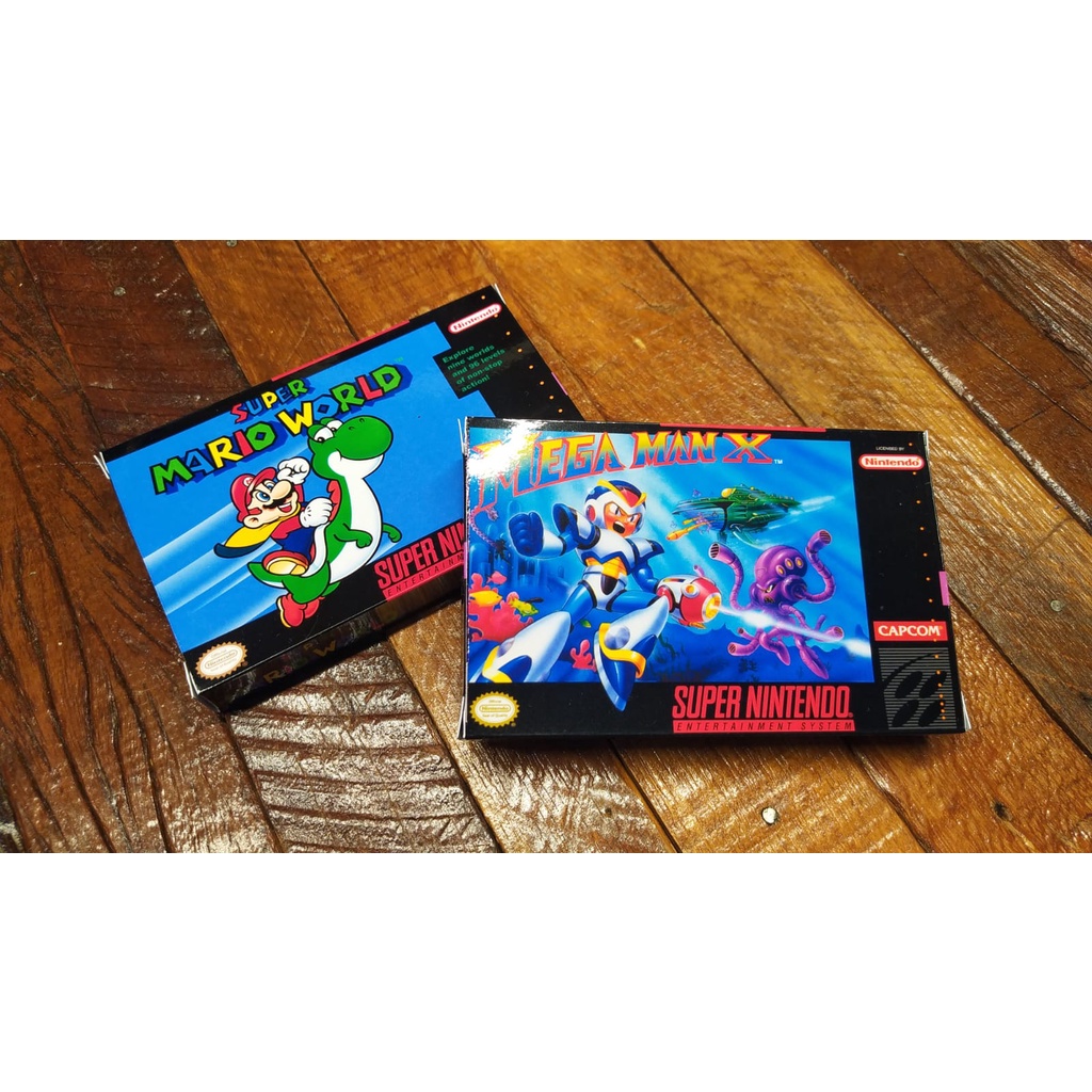 SNES - Jogo Unico em Placa Nova (Com Save) - Escorrega o Preço