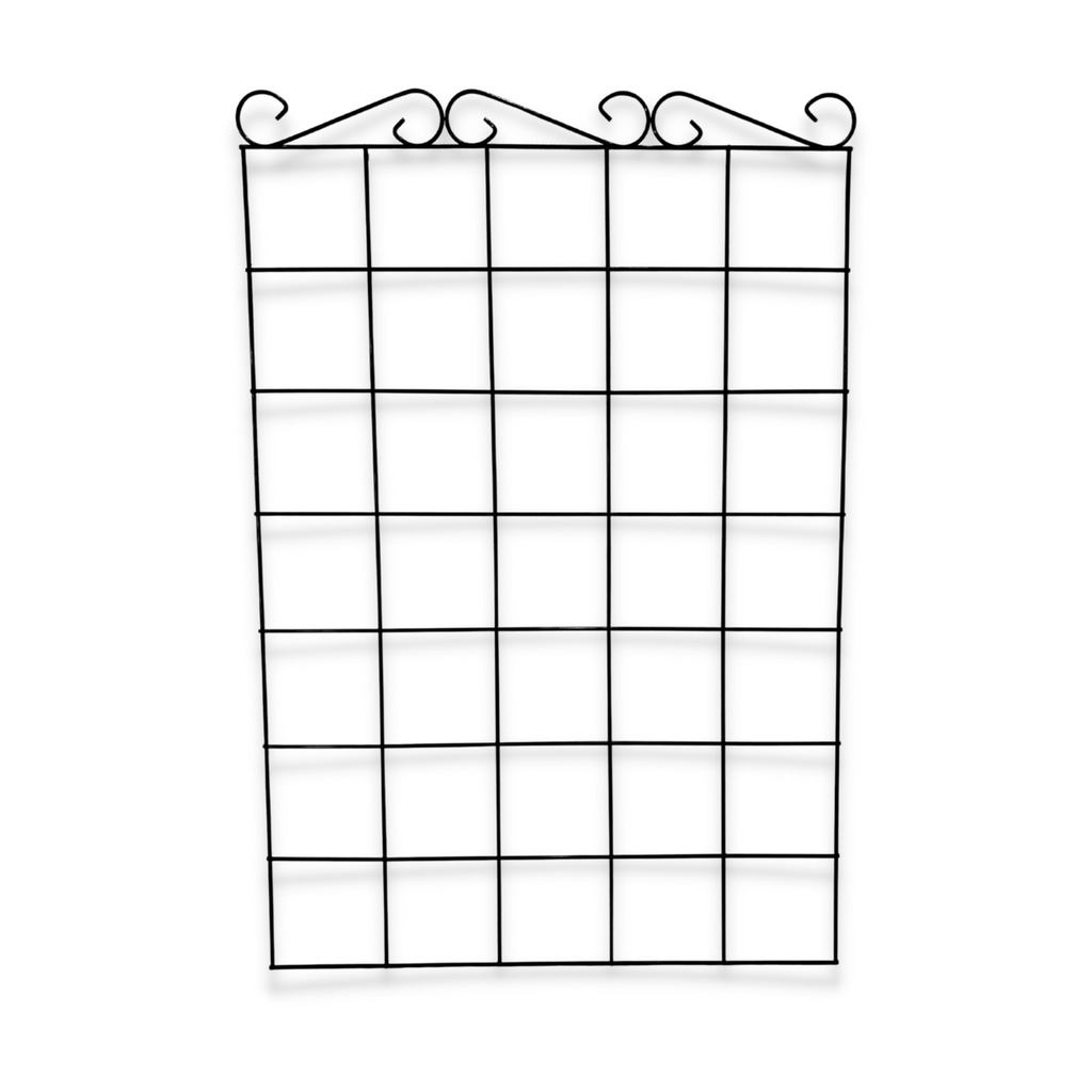 Treliça De Ferro 74 X 50 Para Jardim Vertical Preto em Oferta na Shopee