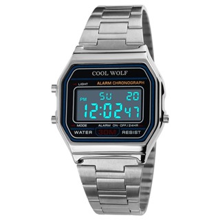 Relógio tipo Retrô Vintagem Unissex pulseira metal