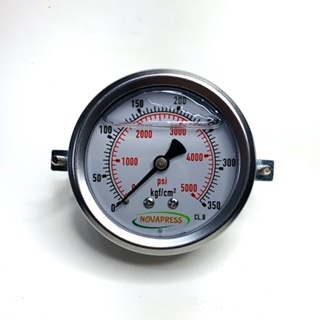 Manômetro Diam.63mm (2.1/2” ) Escala 0-350 KGF/CM2 x 5000 PSI GA