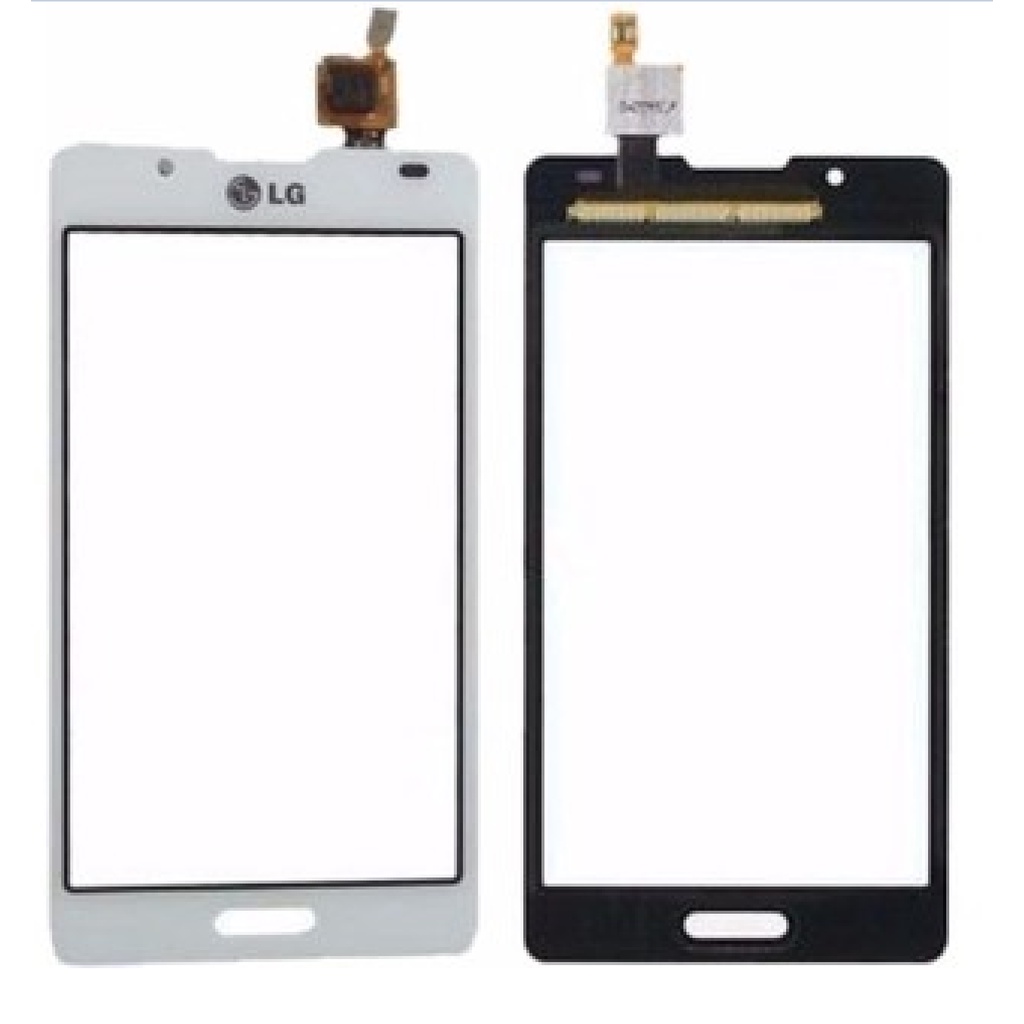 Peça Touch compatível com LG L7 II 2 - P710 / P714 (com botão home) - Branco Tela Vidro