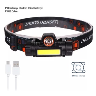 Lanterna de Cabeça Led COB Caminhada Pesca Ciclismo High Power em Oferta na Shopee