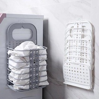 Cesto Organizador Multiuso Banheiro Aereo Para Roupa Suja Trecos Dobrável Retrátil Portátil