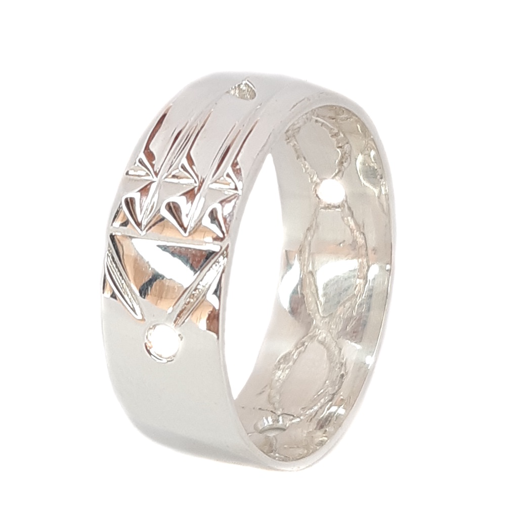 Anel Masculino Egipcio Atlantes Em Prata Pura 950