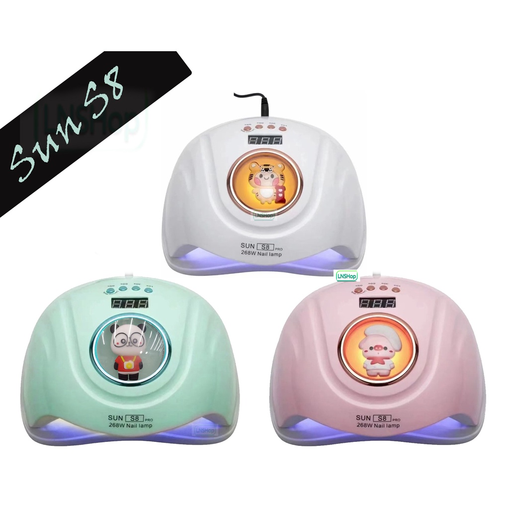 Cabine Sun S8 Profissional 268w P/ Unhas De Gel Led Uv Bichinho em Oferta na Shopee